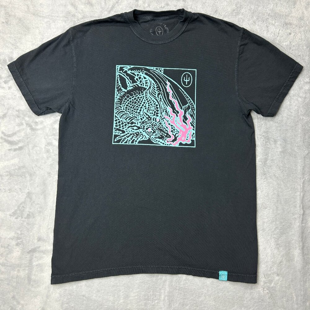 Twenty One Pilots Adult T Shirt Medium Scaled And Icy Double Sided Short Sleeve